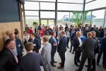 Ruim 400 bezoekers vanuit de sector waren getuige van de officiële opening. 