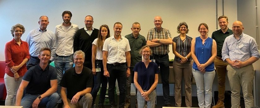 De deelnemers van het project De deelnemers van het project