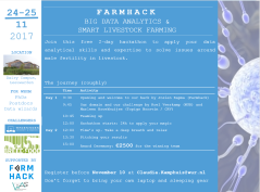 Program FarmHack 24-25 November 2017