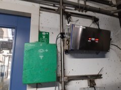 Sniffer measures methane and carbon dioxide concentration Sniffer measures methane and carbon dioxide concentration